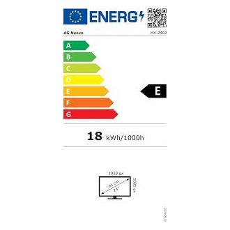 AG Neovo MX-2402 Clinical Review 23.8" VA LED monitor fehér 75Hz IP65 IK07