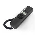 ALCATEL T16 telefon készülék (vezetékes, falra szerelhető, LCD kijelző) FEKETE