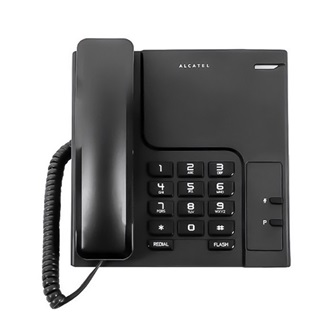 ALCATEL T26 telefon készülék (vezetékes) FEKETE