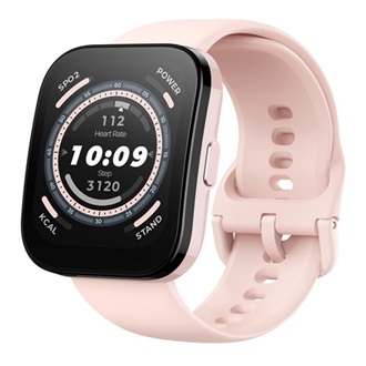 AMAZFIT Bip 5 okosóra (aktivitásmérő, szilikon szíj, BioTracker, IP68 vízálló) RÓZSASZÍN