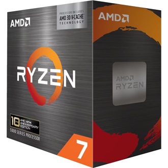 AMD Ryzen 7 5800X3D sAM4 BOX processzor (10th Anniversary Edition)