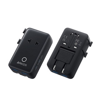 ANKER NANO utazó töltő 2 USB+2 Type-C aljzat (20W, PD gyorstöltés, EU, UK, US, AU) FEHÉR