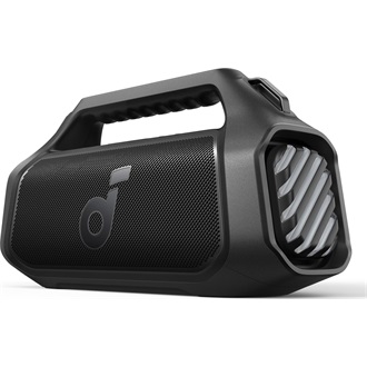 ANKER SOUNDCORE BOOM 2 PLUS bluetooth hordozható hangszóró v5.3, vésztöltő, FEKETE