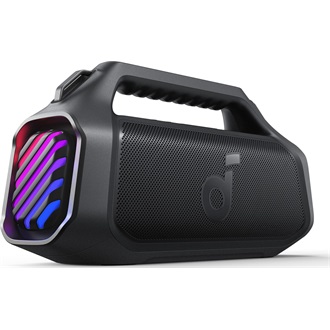 ANKER SOUNDCORE BOOM 2 PLUS bluetooth hordozható hangszóró v5.3, vésztöltő, FEKETE