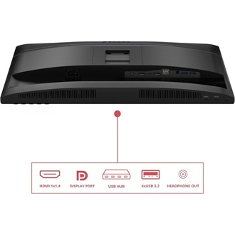 AOC 24E4CV 23.8" IPS LED monitor fekete 120Hz