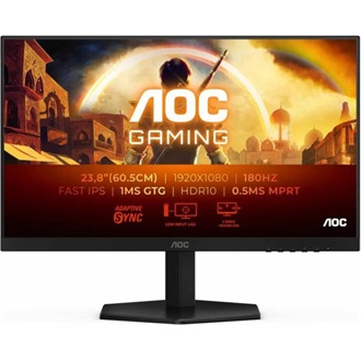 AOC 24G42E 23.8" IPS LED gaming monitor fekete-piros 180Hz
