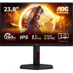 AOC 24G4ZR 23.8" IPS LED gaming monitor fekete-piros 260Hz G-Sync