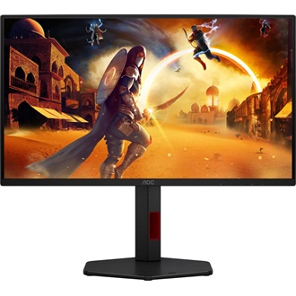AOC 25G4ZR 24.5" IPS LED gaming monitor fekete-piros 260Hz
