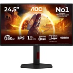 AOC 25G4ZR 24.5" IPS LED gaming monitor fekete-piros 260Hz