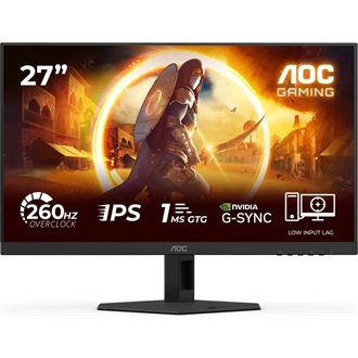 AOC 27G4ZRE 27" IPS LED gaming monitor fekete-piros 260Hz G-Sync