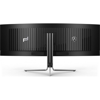 AOC PD49 49" ívelt Quantum Dot OLED gaming monitor ezüst-fekete 240Hz