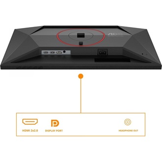 AOC Agon 24G4HA 23.8" IPS LED gaming monitor fekete 200Hz G-Sync