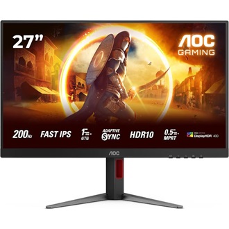 AOC Agon 27G4HA 27" IPS LED gaming monitor fekete 200Hz G-Sync