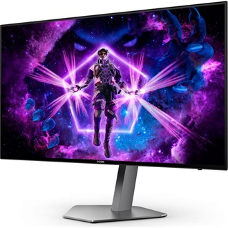AOC Agon Pro AG276UZD 26.5" Quantum Dot OLED gaming monitor fekete 240Hz G-Sync