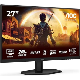 AOC Agon Q27G42ZE 27" IPS LED gaming monitor fekete 260Hz
