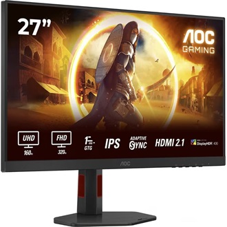 AOC Agon U27G4R 27" IPS LED gaming monitor fekete 320Hz