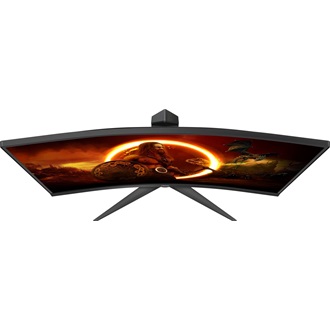 AOC C27G2Z3 27" ívelt VA LED gaming monitor fekete-piros 280Hz