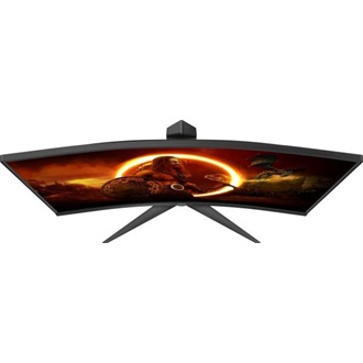 AOC C27G2Z3 27" ívelt VA LED gaming monitor fekete-piros 280Hz