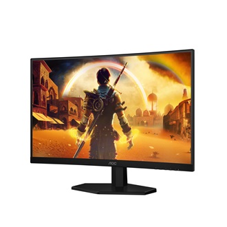 AOC C27G42E 27" ívelt VA LED gaming monitor fekete-piros 180Hz