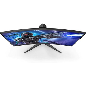 AOC C32G2ZE/BK 31.5" ívelt VA LED gaming monitor fekete 240Hz FreeSync Premium