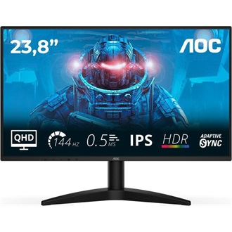 AOC Q24B36X 23.8" IPS LED monitor fekete 144Hz