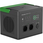APC OffGrid Portable Power Station 730 738Wh Li-ion powerbank fekete-zöld (2×AC; 2×DC)