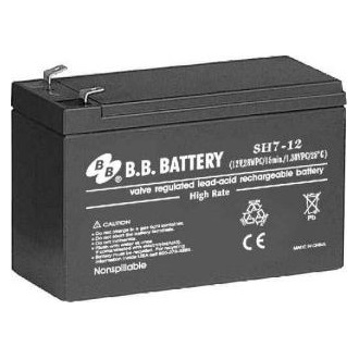 APC SH7-12_T2 AGM 7000mAh ólom-sav (VRLA) UPS akkumulátor fekete