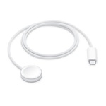 APPLE asztali töltő (Type-C, wireless, gyorstöltő, 100cm, textil, MT0H3ZM/A utód, Apple Watch töltő) FEHÉR