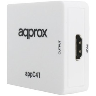 Approx APPC41 3db RCA -> HDMI F/F adapter fehér