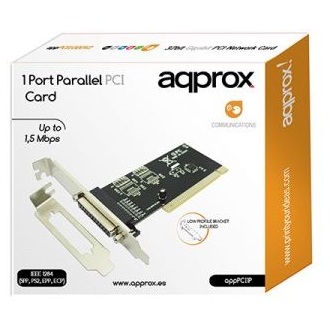 Approx APPPCI1P LPT 1-port PCI bővítőkártya