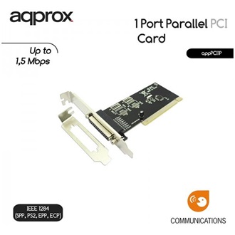 Approx APPPCI1P LPT 1-port PCI bővítőkártya