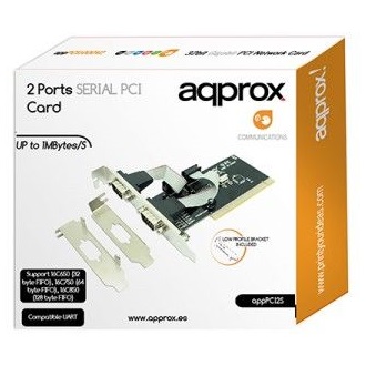 Approx APPPCI2S COM 2-port PCI bővítőkártya