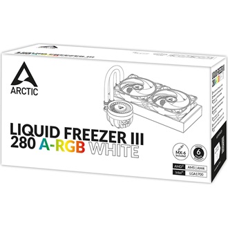 Arctic Cooling Liquid Freezer III 280 processzor vízhűtő fehér