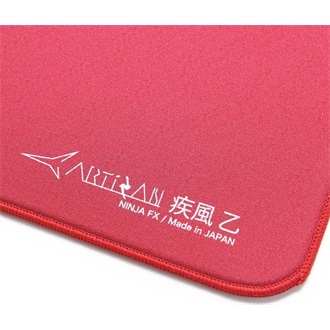 ARTISAN Ninja FX Hayate-Otsu V2 SOFT L gaming egérpad piros