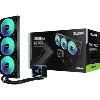 Asrock CHALLENGER 360 DIGITAL processzor hűtő