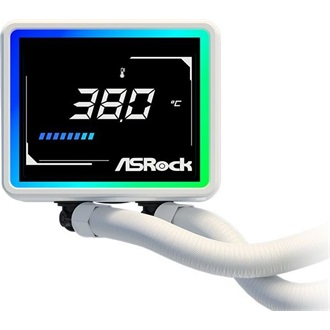 Asrock CHALLENGER WHITE 360 DIGITAL processzor hűtő fehér