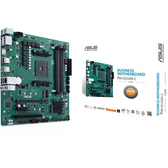 Asus PRO B550M-C/CSM desktop alaplap microATX