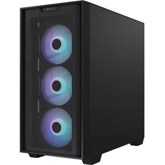 Asus A21 Plus 750W ablakos MT Mini Tower számítógépház fekete