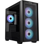 Asus A21 Plus 850W ablakos MT Mini Tower számítógépház fekete