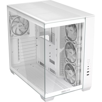 Asus A32 Plus táp nélküli ablakos Mid Tower számítógépház fehér