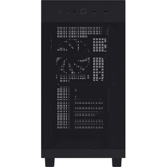 Asus Prime AP303 Tempered Glass táp nélküli ablakos Mid Tower számítógépház fekete