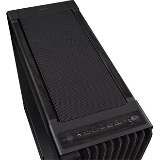 Asus ProArt PA602 táp nélküli ablakos Mid Tower számítógépház fekete