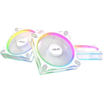 Asus Prime MR120 ARGB Reverse rendszerhűtő ventilátor kit fehér