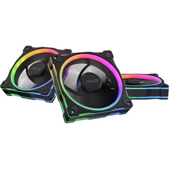 Asus Prime MR120 ARGB Reverse rendszerhűtő ventilátor kit fekete