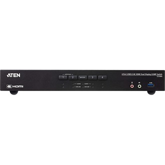 ATEN KVMP Switch USB 3.2 Gen1, 4K HDMI, Dual Display, 4 port - CS1844