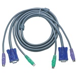 Aten PS/2 VGA KVM kábel 5m