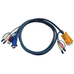 Aten USB-A 2.0 VGA - USB-A 2.0 KVM kábel 3m