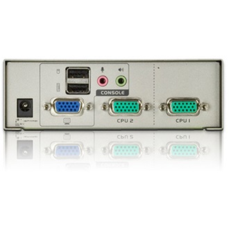 Aten CS72U-A7 2 portos USB2.0 KVM switch +audio