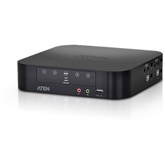 Aten CS1944-A7-G 4-portos USB2.0 DisplayPort KVM switch +audio