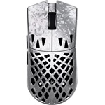ATK Blazing Sky Ghost Ultimate+ Hollow Carbon Fiber optikai Bluetooth / vezeték nélküli gaming egér ezüst